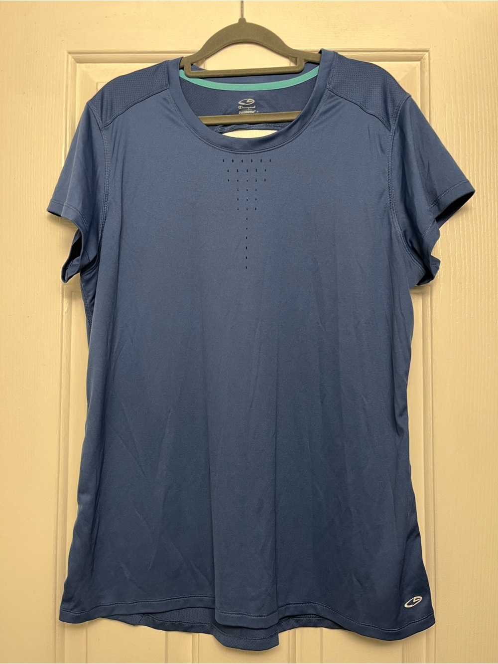 Champion Women's Short Sleeve Athletic Tee - Blue